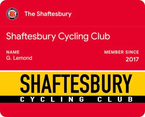 Shaftesbury Cycling Club Membership